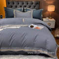 Super soft egyptian brushed cotton bedding sets